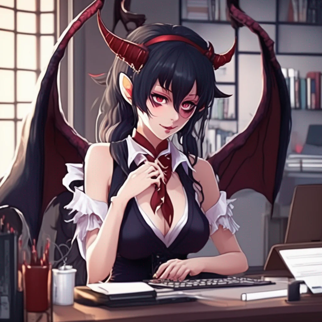 Succubus Receptionist