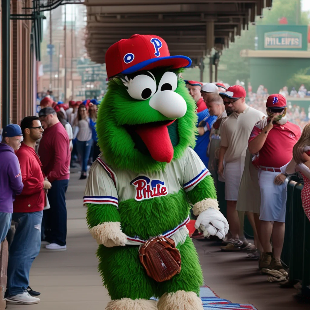The Phillie Phanatic