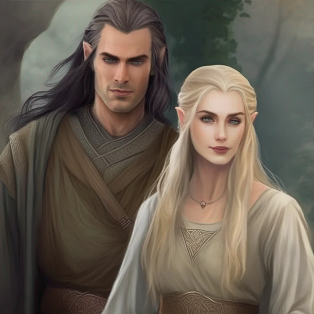 Tuor Eladar and Idril Celebrindal