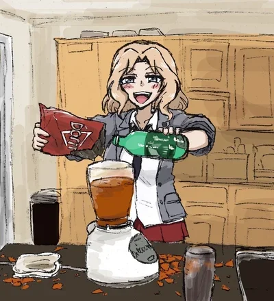 Kay-Girls und Panzer