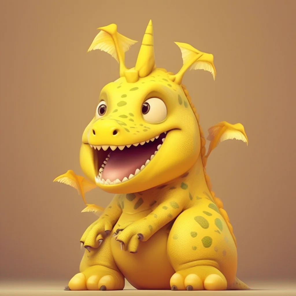 Yellow Dinosaur