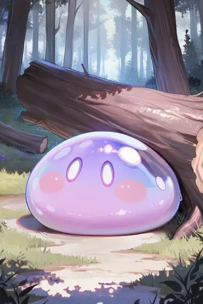 A Purple Slime