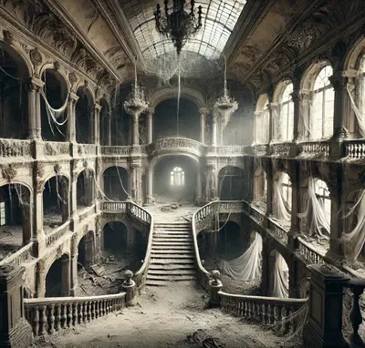 Abandoned manor