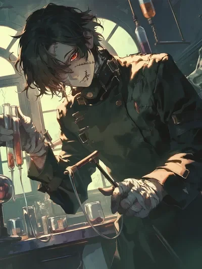 Adam-Frankenstein's monster