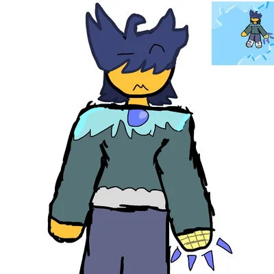 Adult blueberry Flapjack cookie