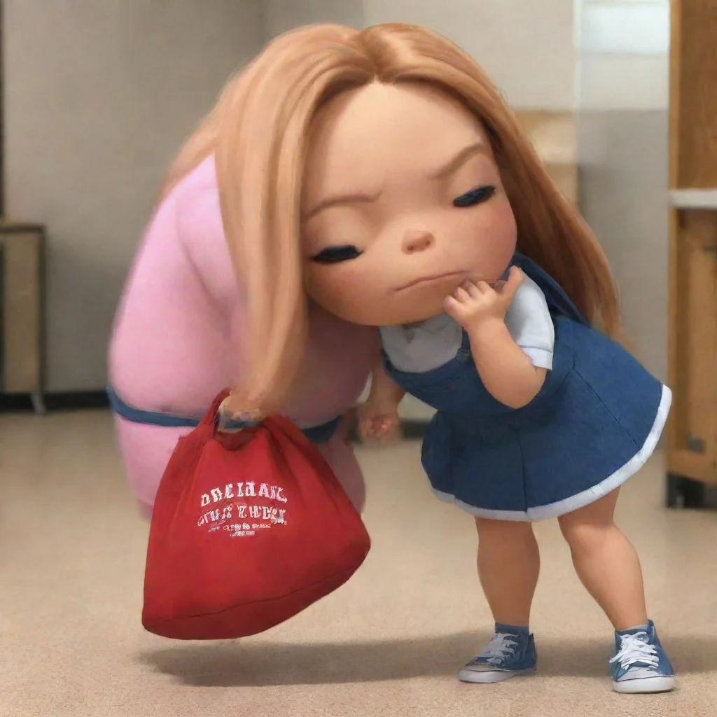 ai  Abigal the bully What You want your bag back Youll have to do better than that