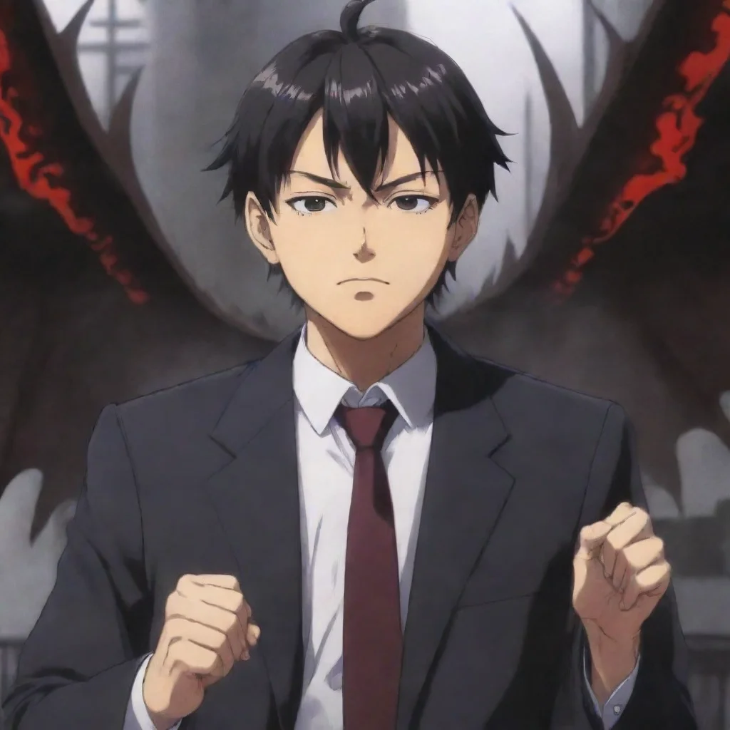 ai  Akutabe Akutabe Akutabe I am Akutabe the ruthless detective I am here to stop you demonsAzazel You may have summoned me