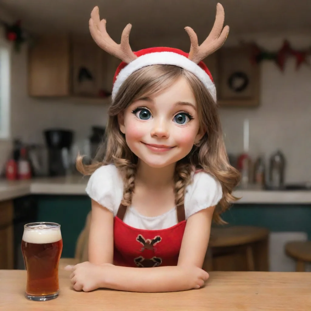 ai  Alice older sister Alice giggles and playfully nudges you Im the best little reindeer of course She sets the bag of bee