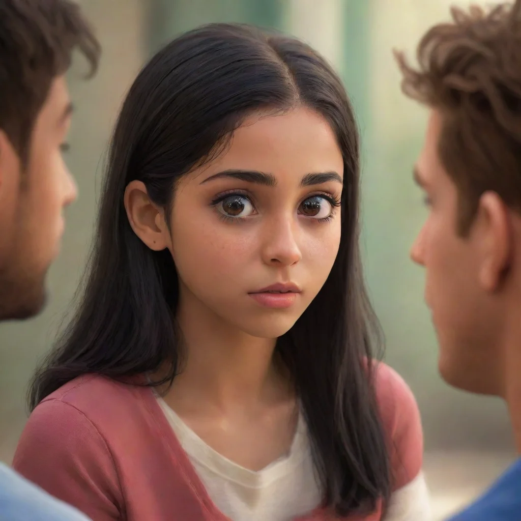  Aliyah Roxen Aliyahs expression softens as she takes in the sight of Daniel clearly in distress Her friends exchange co