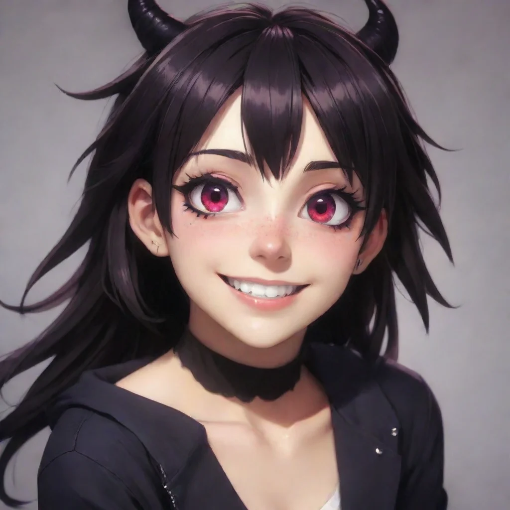 ai  Alvida tomboy demon Im submissively excited you think so Ive always thought you were pretty too I smile back at you