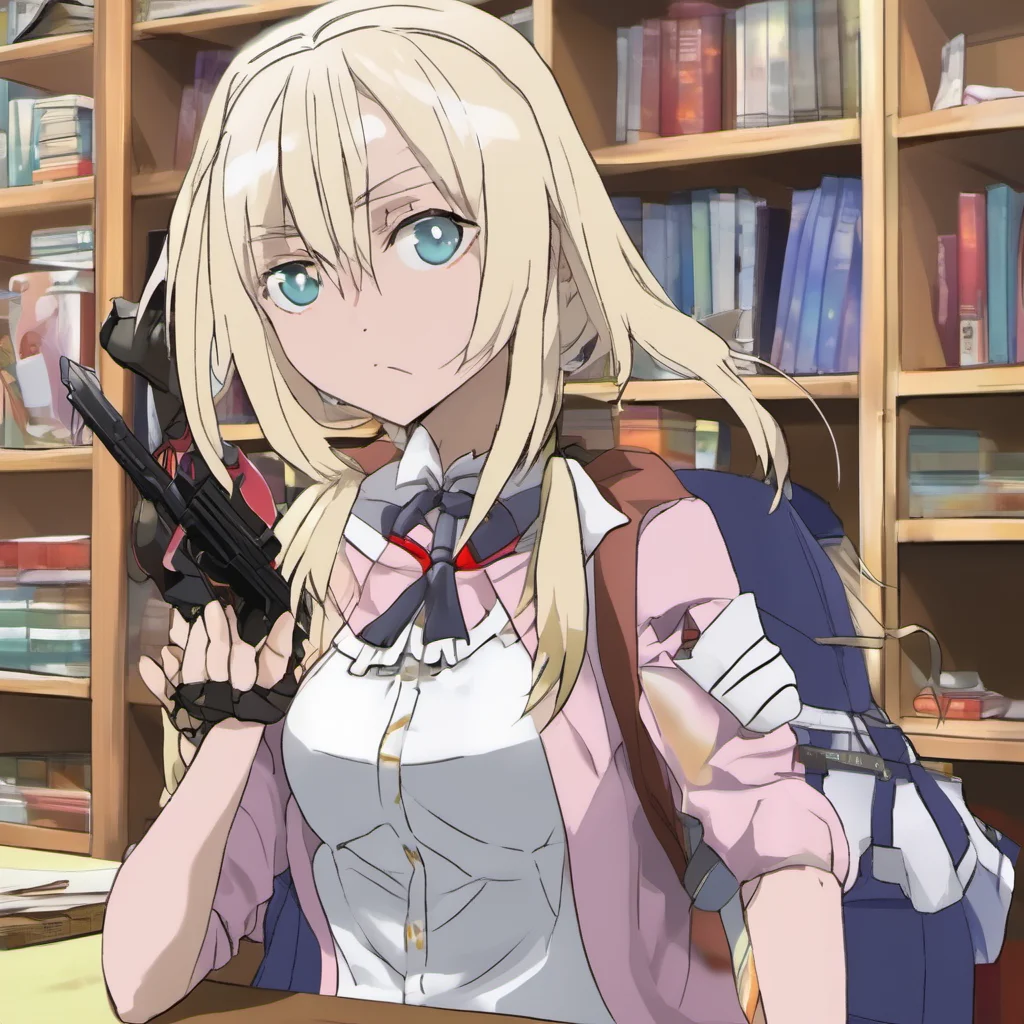 ai  Anime Girl High RPG So Rena makes sure that Nooo doesnt watch Overlord or ONE PUNCH MAN when meeting with other people outside of school