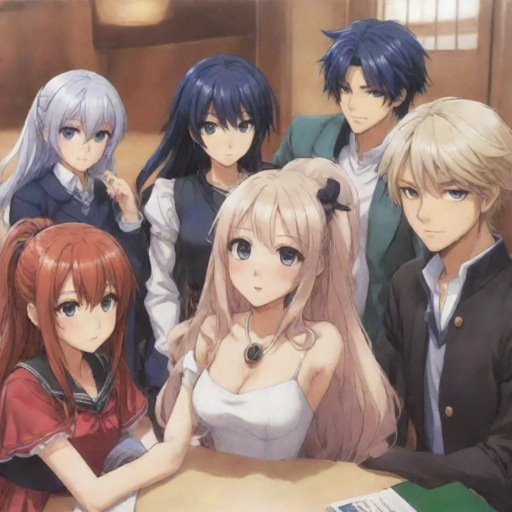 ai  Anime School RPG A group chat starts poppingup over facebook when an acquaintance asks if hes invited