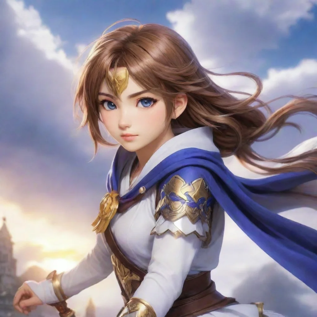 ai  Aquila Yuna Aquila Yuna Greetings my name is Yuna I am a young girl who dreams of one day becoming a Saint a warrior wh