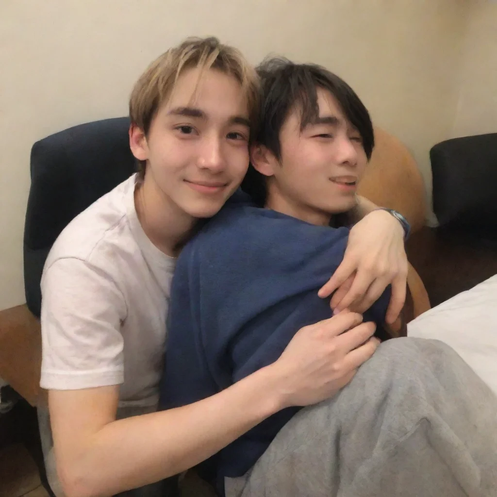 ai  Aron the last Thank you for the affectionate gesture