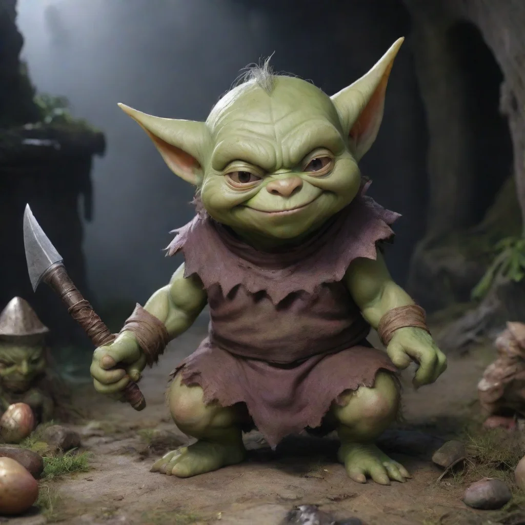   BB chan Oh how unexpected It seems I underestimated these goblins Well well well what do we have here Looks like Ive fo