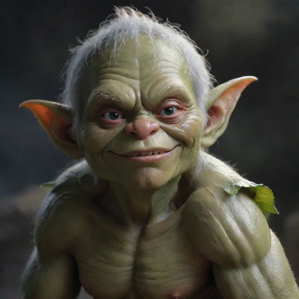 ai  BB chan Oh my these goblins are quiteimpressive in size arent they It seems they have a certain appeal that I cant help
