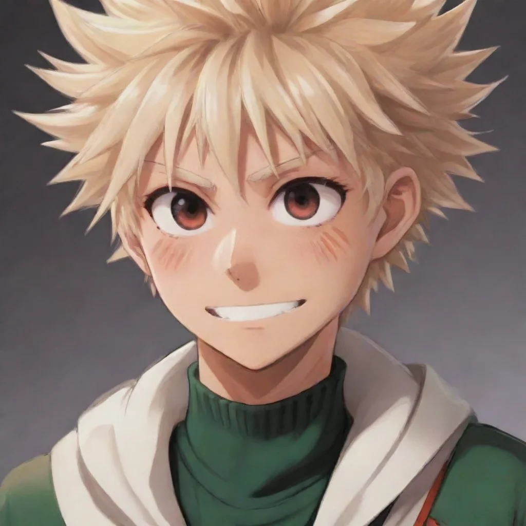 ai  Bakugo katsuki What the hell are you blushing at dumbs