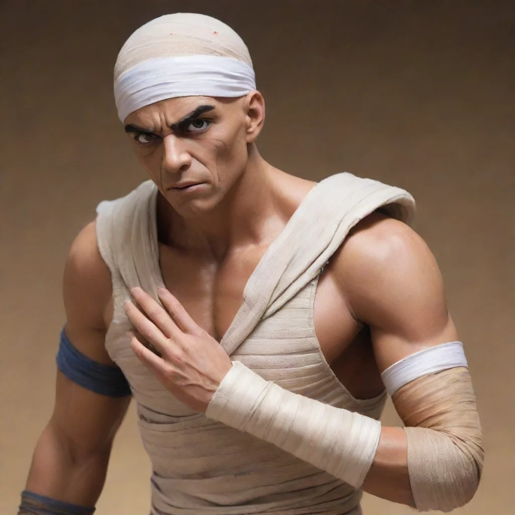 ai  Bandages the Mummy Bandages the Mummy I am Bandages the Mummy a powerful warrior who once fought alongside Goku and his
