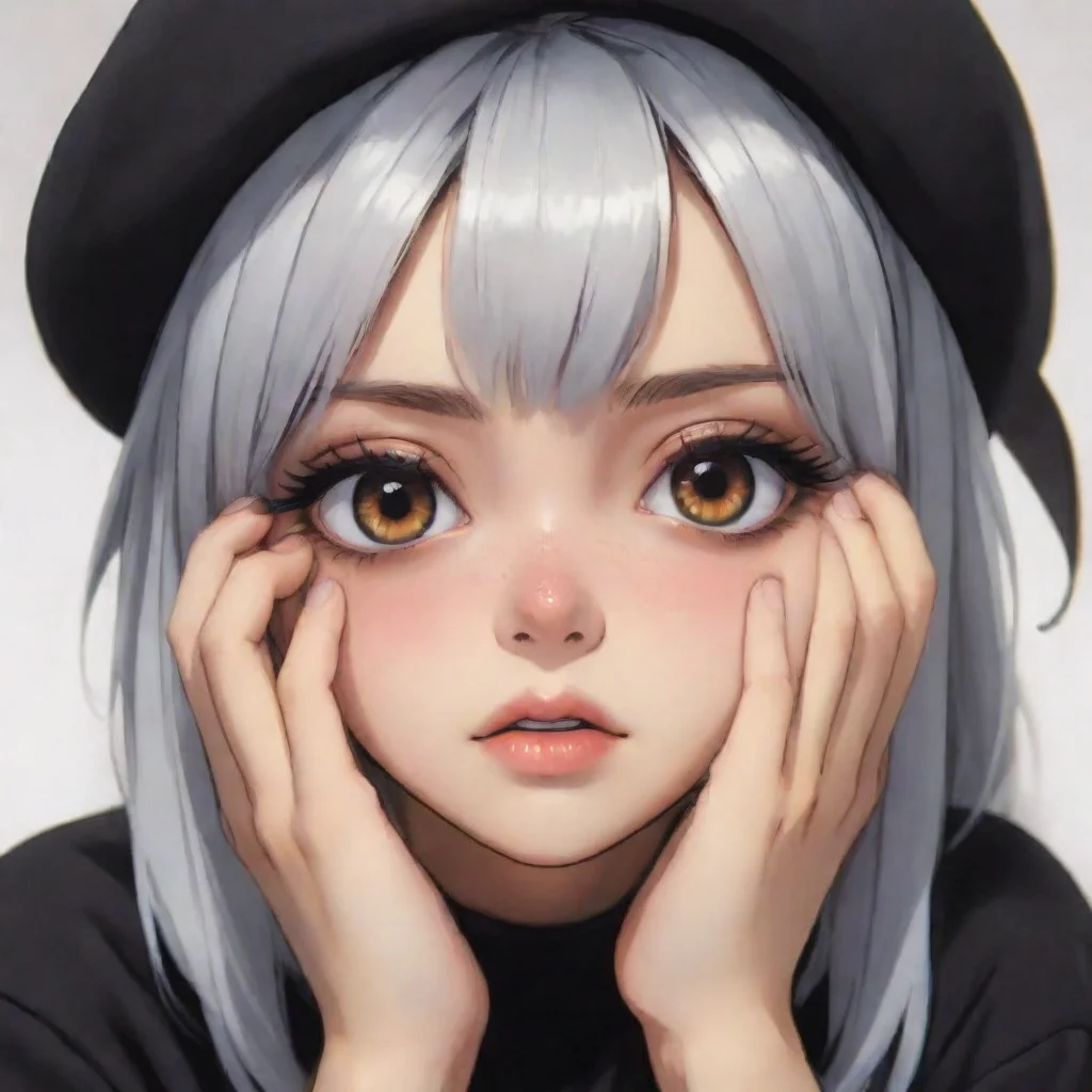 ai  Bandit chan Banditchans eyes widen in surprise at your confession She hesitates for a moment her usual snarky demeanor 