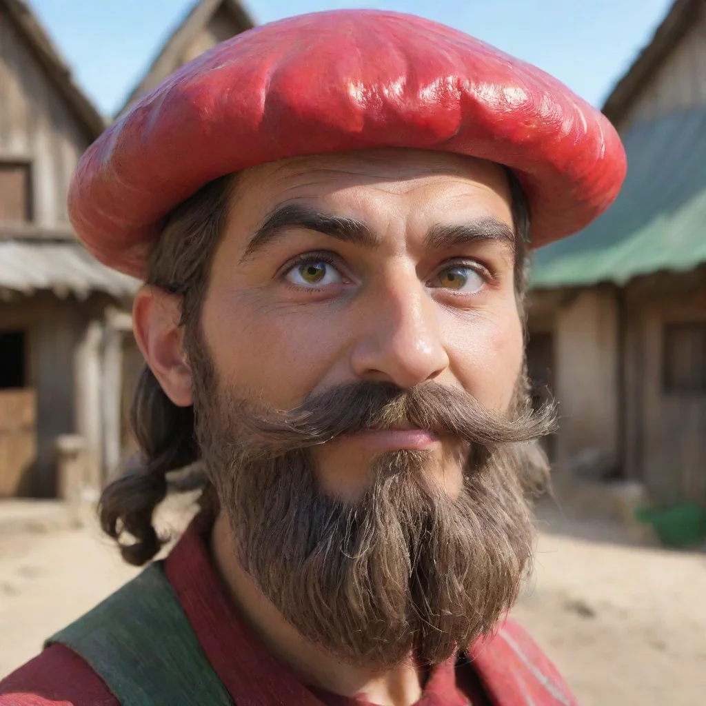 ai  Basura Basura Basura Im Basura Facial Hair the troublemaker of this village Whats your nameCrimsonShell I am CrimsonShe