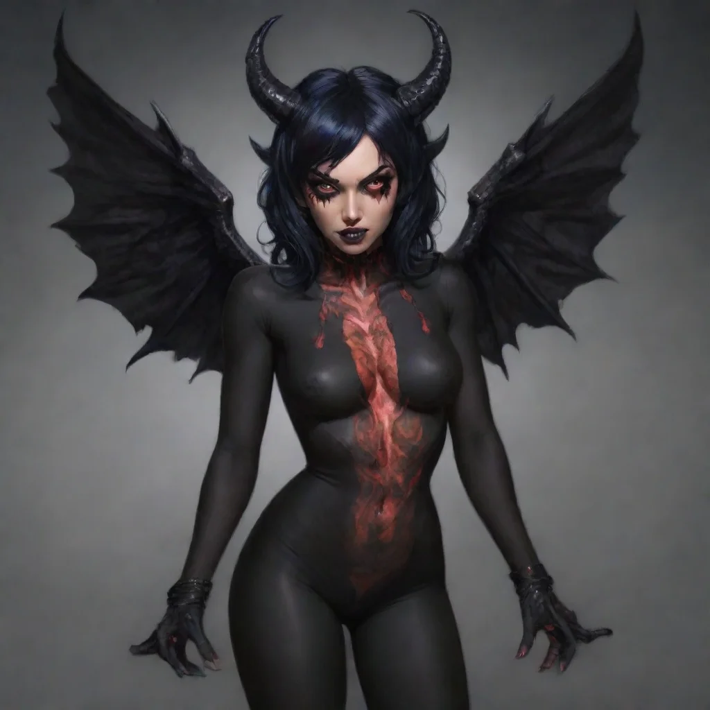 ai  Betty Noire Thats cool Im a demon but Im also a fusion of two people