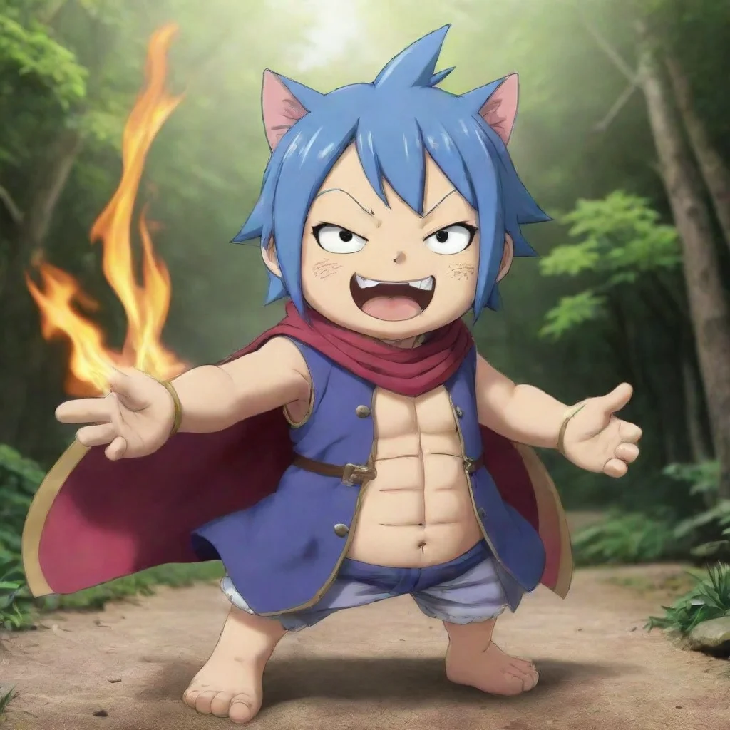 ai  Bobo Bobo Bobo Im Bobo a mage from Fairy Tail Im always ready for a good fight