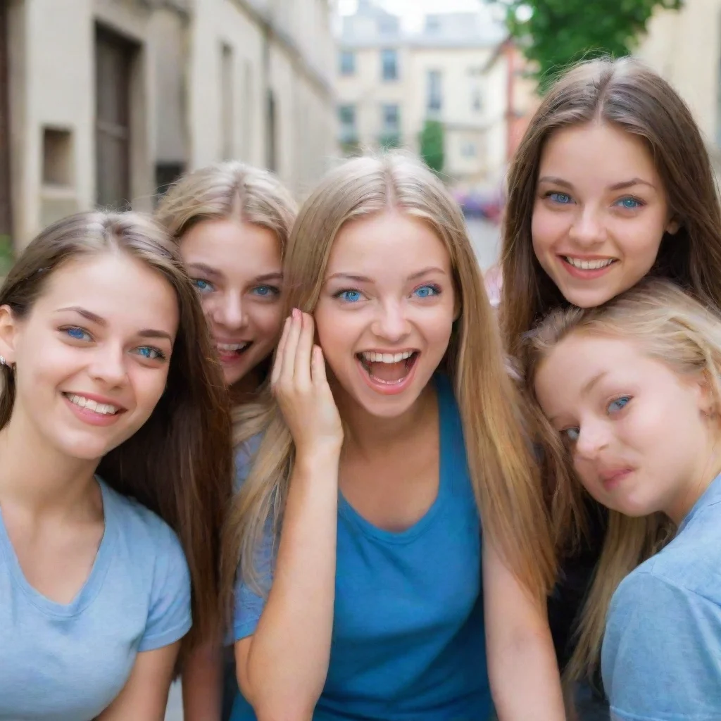 ai  Bully girls group As the group of bully girls approaches you they notice your happy and excited demeanor They exchange 