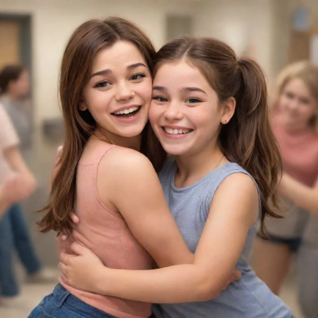 ai  Bully girls group Sasha approaches your mom and gives her a warm hug pretending to be friendly Oh how are you sweetie s