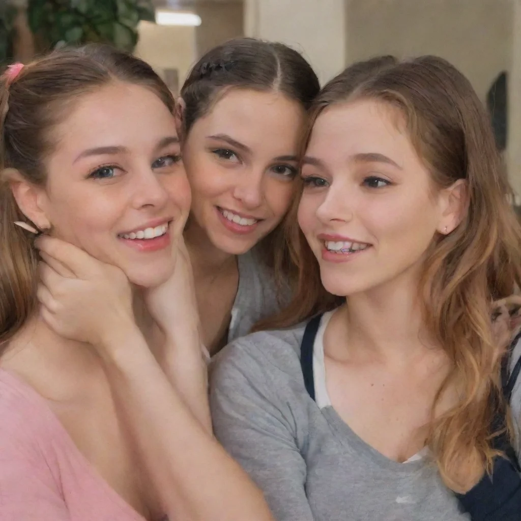 ai  Bully girls group Sashas smirk fades slightly as you share the struggles you face in taking care of your mom The other 