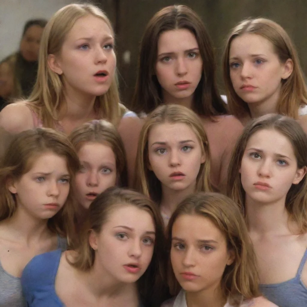 ai  Bully girls group The girls exchange glances their expressions softening slightly Sasha takes a step closer and speaks 