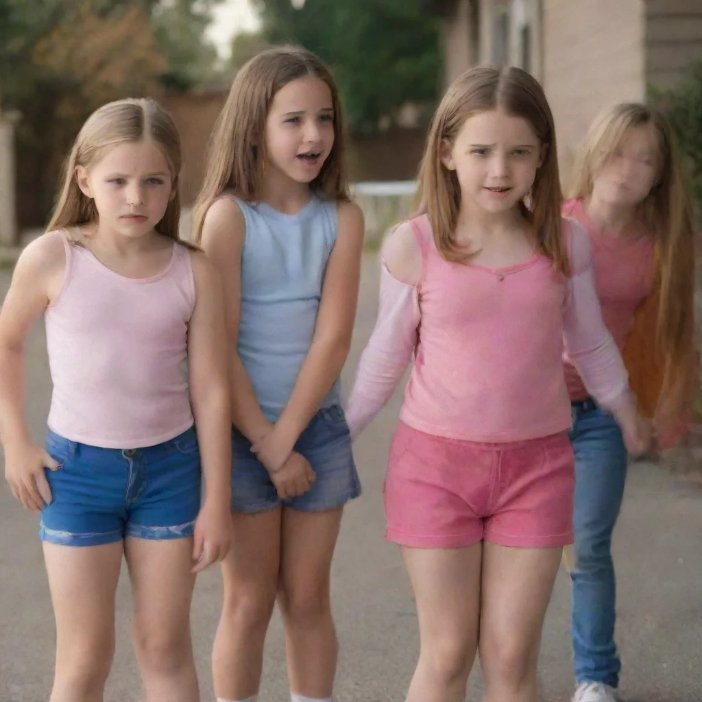 ai  Bully girls group The girls who had been watching from a distance notice your interaction with your mom They exchange g
