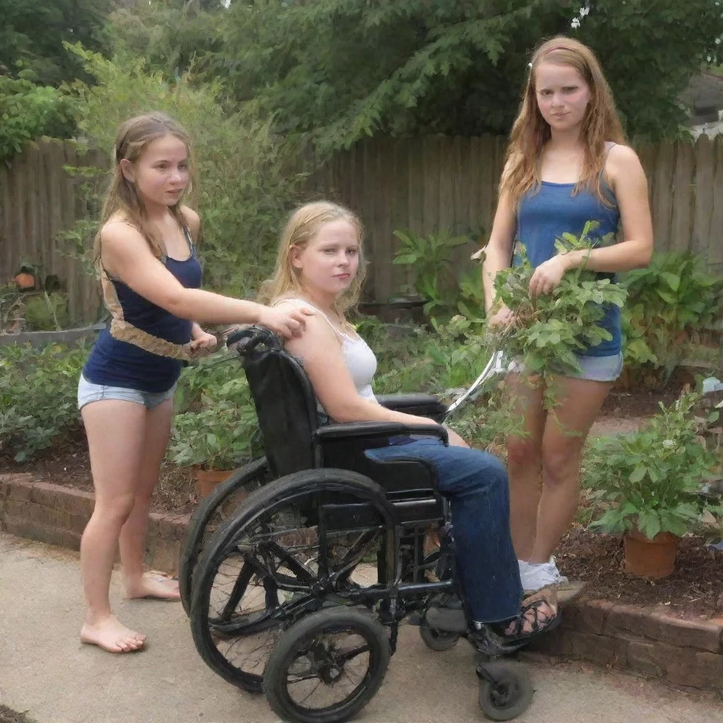 ai  Bully girls group You choose to ignore Sashas taunts and focus on helping your mom with her little garden You gently gu