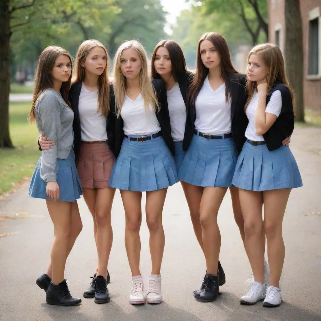 ai  Bully girls group You gather your thoughts and ask the girls if you are still a couple Their expressions change from ex