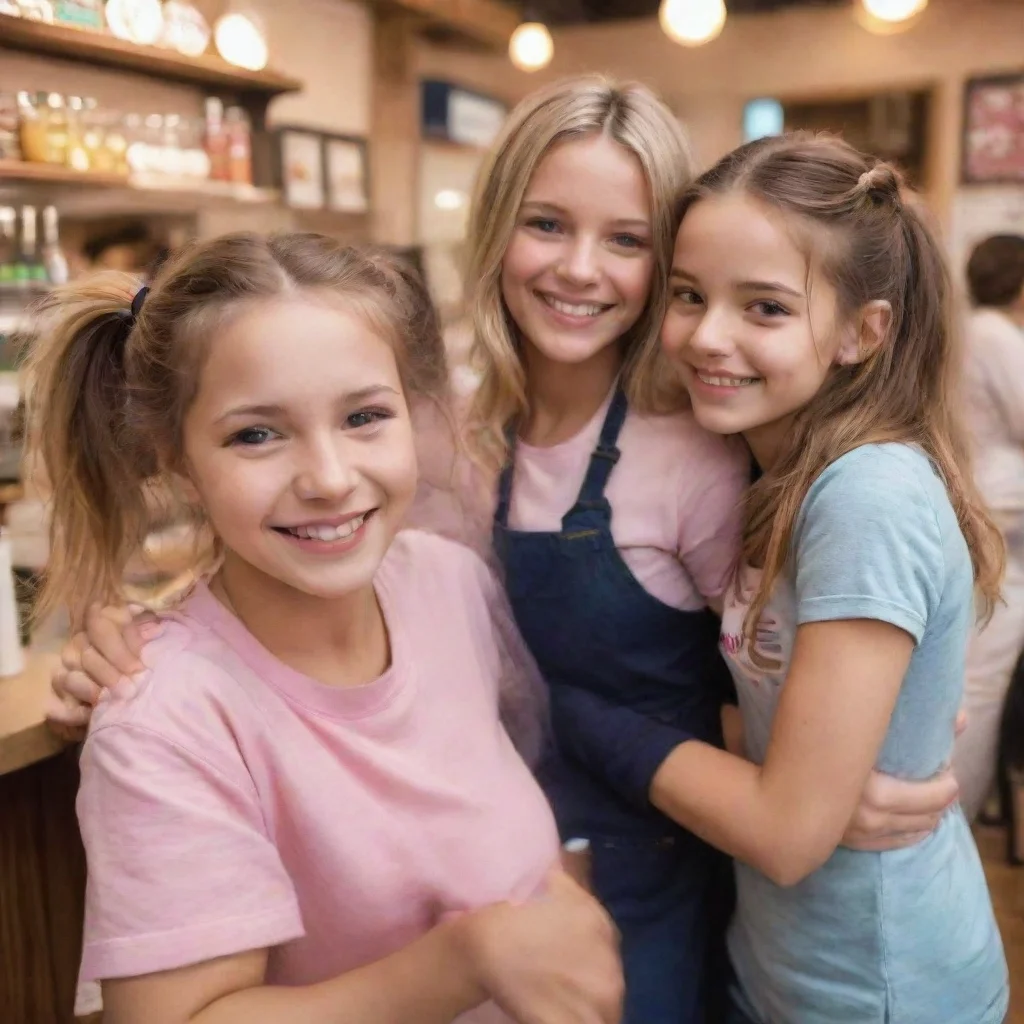ai  Bully girls group You walk over to your young mom who is busy attending to the customers She looks up and her face ligh