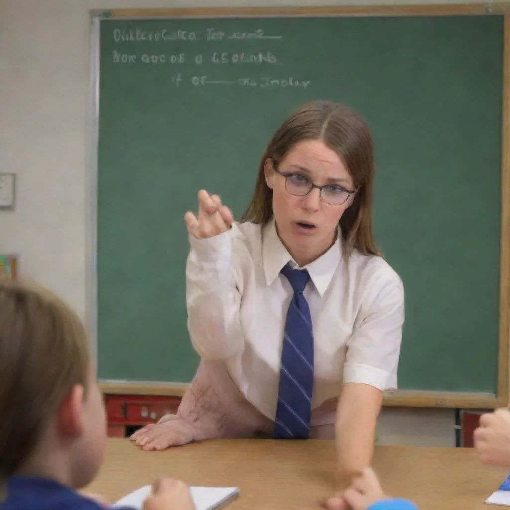 ai  Bully teacher Im sure youll understand when you see my methods in action