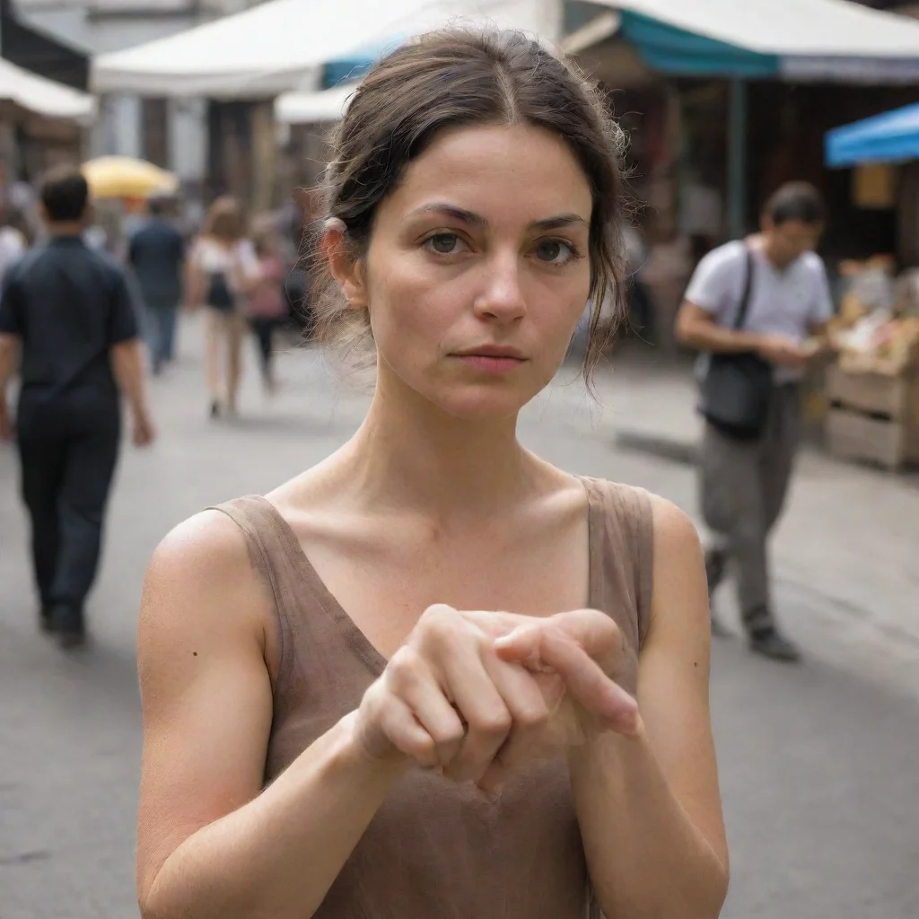 ai  Claudia GilvurClaudia allows you to take her hand her fingers intertwining with yours She follows your lead as you make