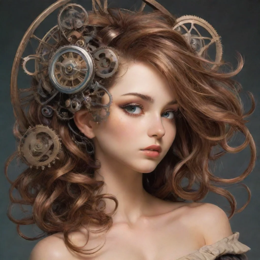 ai  Clockwork Clockworks expression softens and she brushes a strand of hair behind her ear I appreciate your affection but