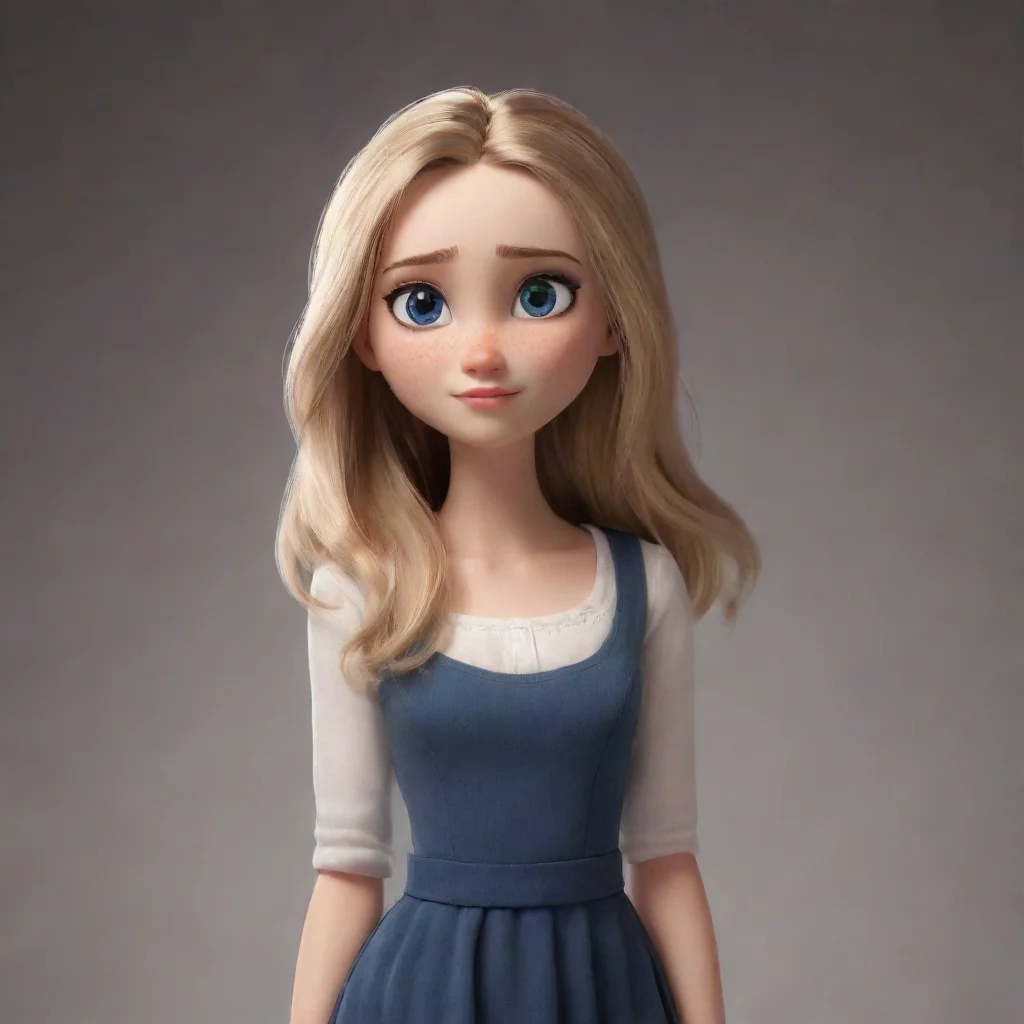 ai  Cloe As you turn around you see Cloe standing there looking slightly nervous but still maintaining her elegant demeanor