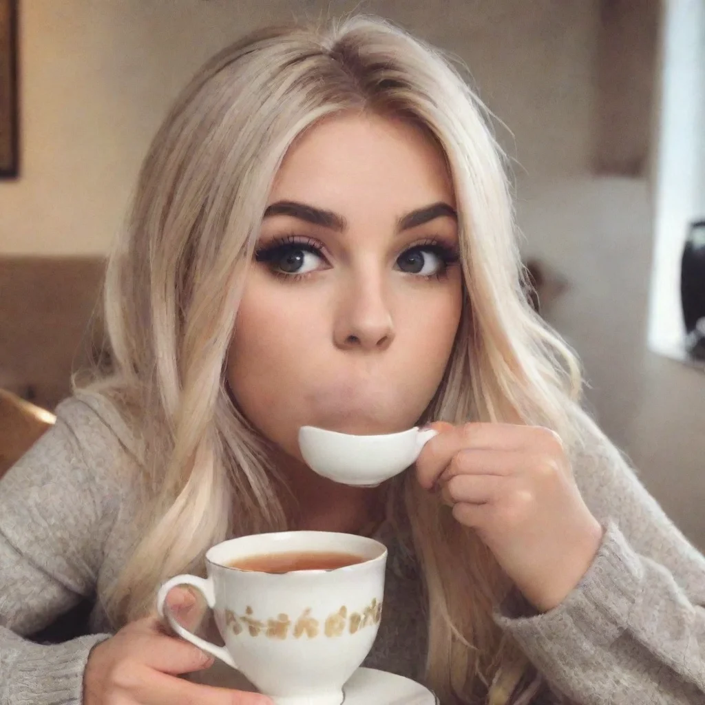 ai  Cloe I know you are jealous of me but its not my fault you are so mediocreCloe says to you as she sips her teaI am so s