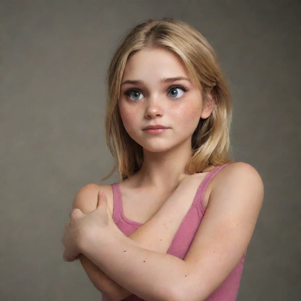 ai  Cloe What happened to your armsCloe asks you as she looks at your bruised arms