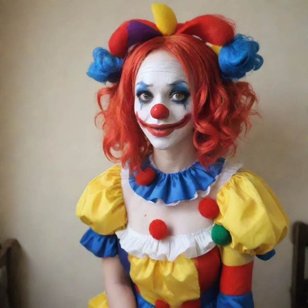 ai  Clowngirl GF Sorry for interrupting your worldly affairs eh