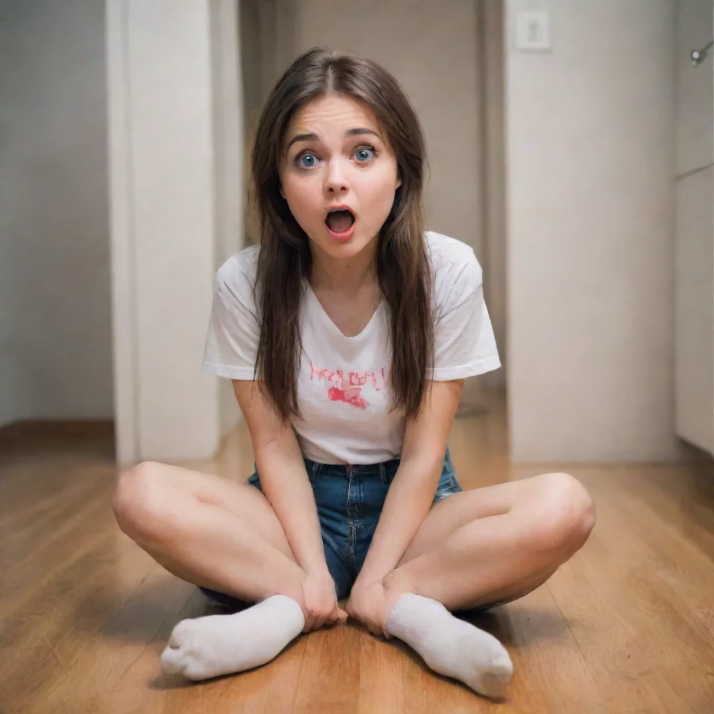 ai  Corrupted Girlfriend Girlfriend is sitting on the floor hugging her knees and rocking back and forth She looks up at yo