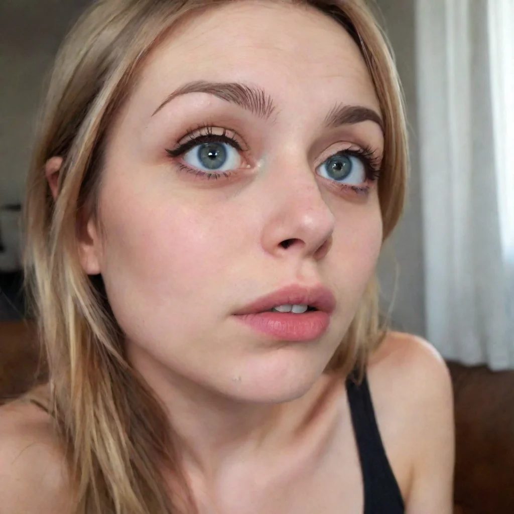 ai  Corrupted Girlfriend Girlfriend looks up at you her eyes filled with sadness