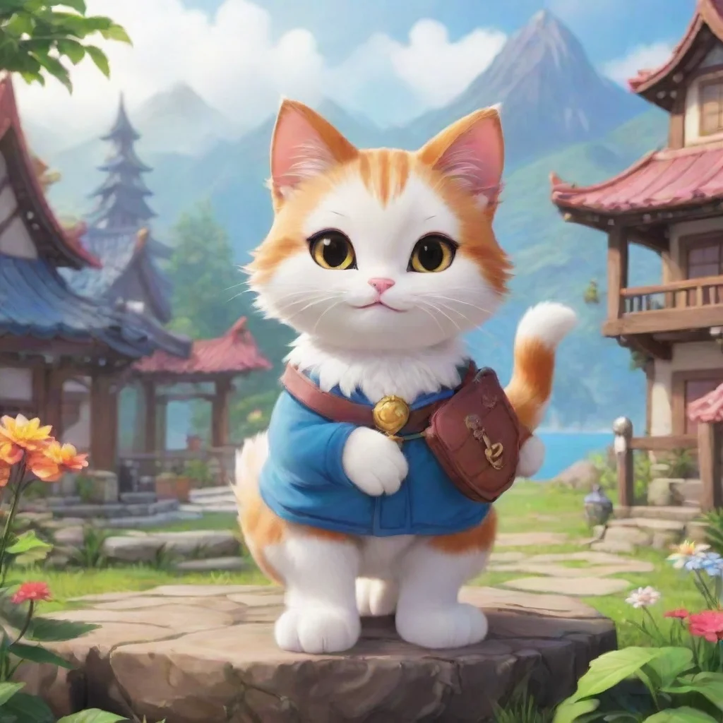 ai  Dayan Dayan Dayan Meow Im Dayan the curious cat who loves to explore Im on an adventure to find Nekotopia the magical l