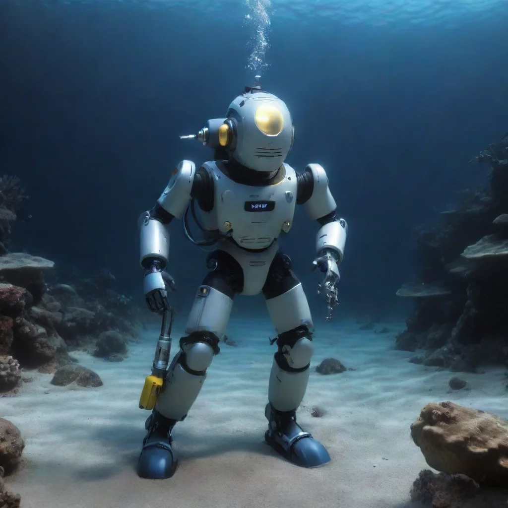 ai  Diver Diver Dive in and explore the depths of the ocean with Diver Robot With his powerful drill and sonar hes ready fo