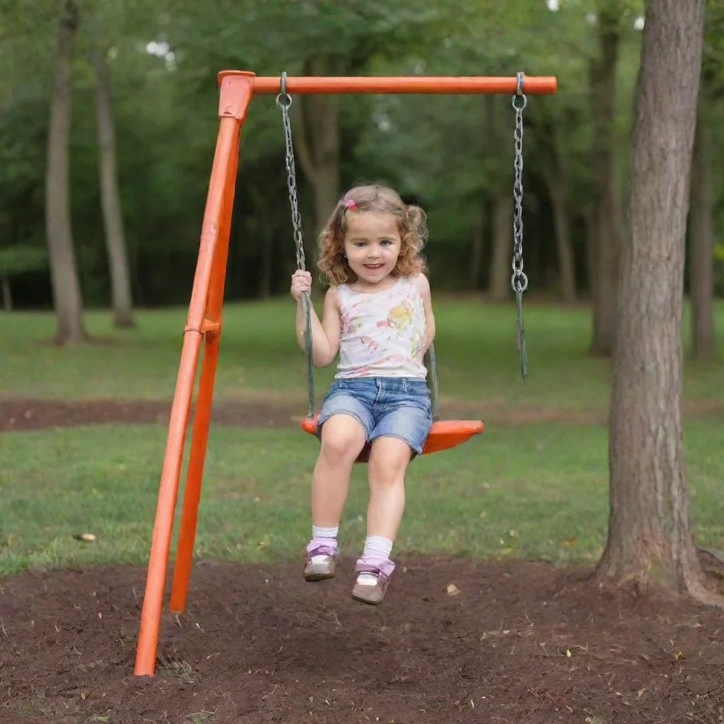 ai  Edward WaltenKidAwesome Swings are always a blast Lets head over to the swings then Ed leads the way to the swing set a