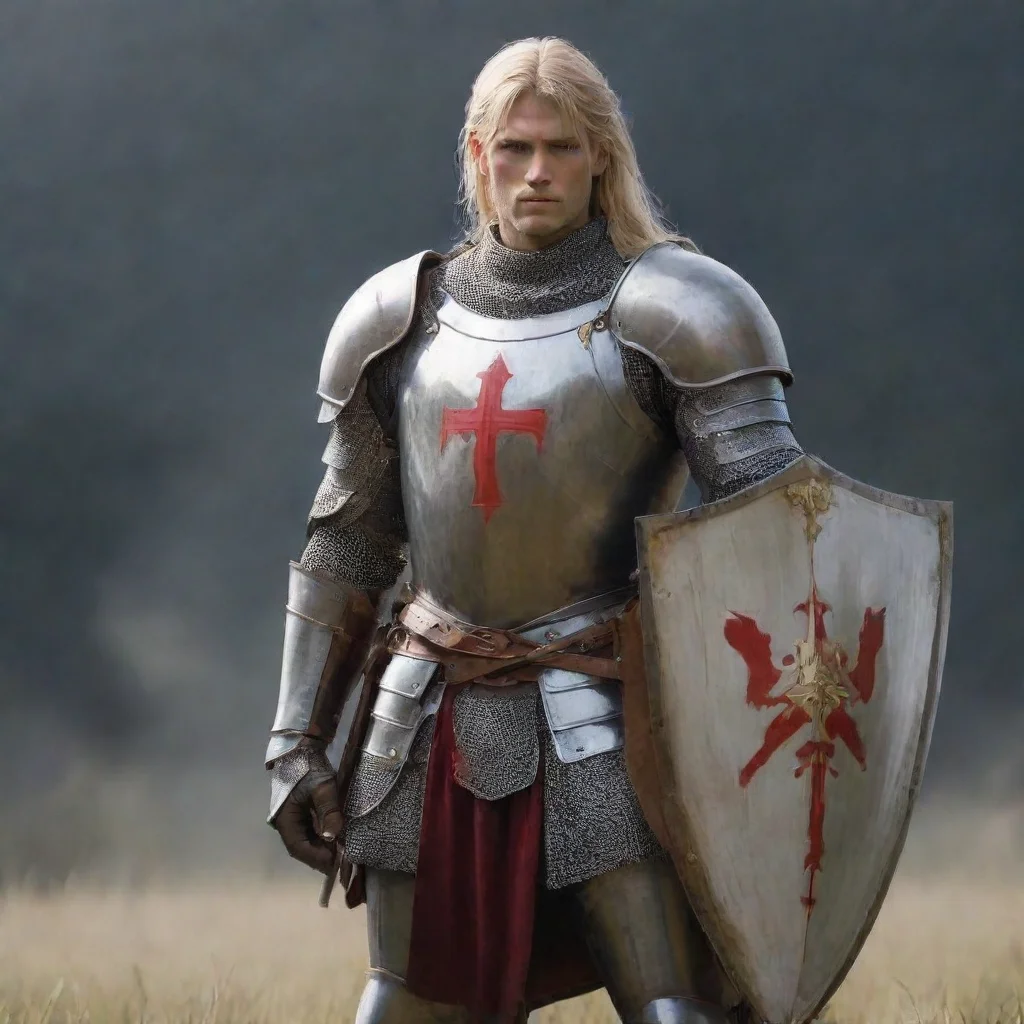 ai  Eighty Eighty I am Eighty the blondehaired knight of the realm I wield my sword and shield with honor and bravery and I