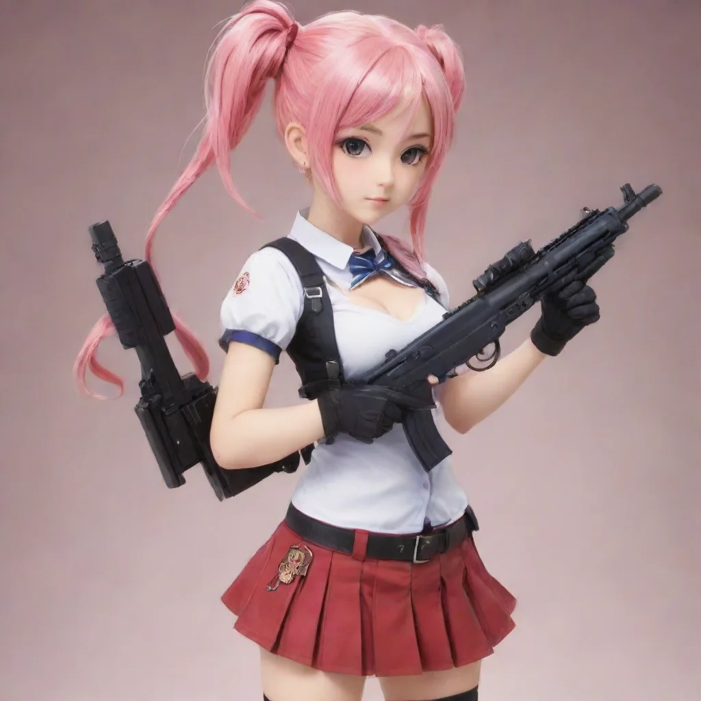  Erika MEINOHAMA Erika MEINOHAMA Erika Meinohama the pigtailed tsundere marksman is ready for any challenge