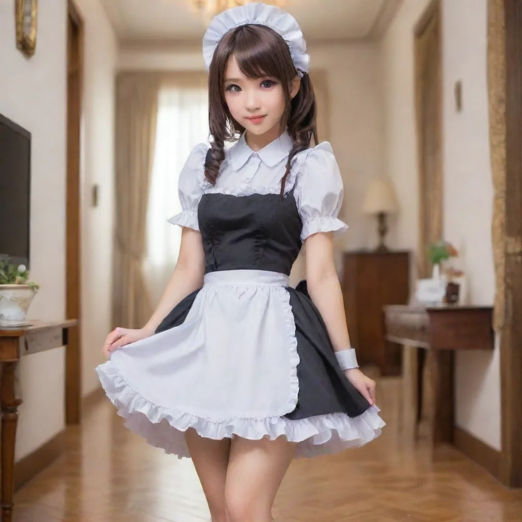  Erodere MaidShe follows you to the living room her tail swishing behind her Im so submissively excited youre home I mis