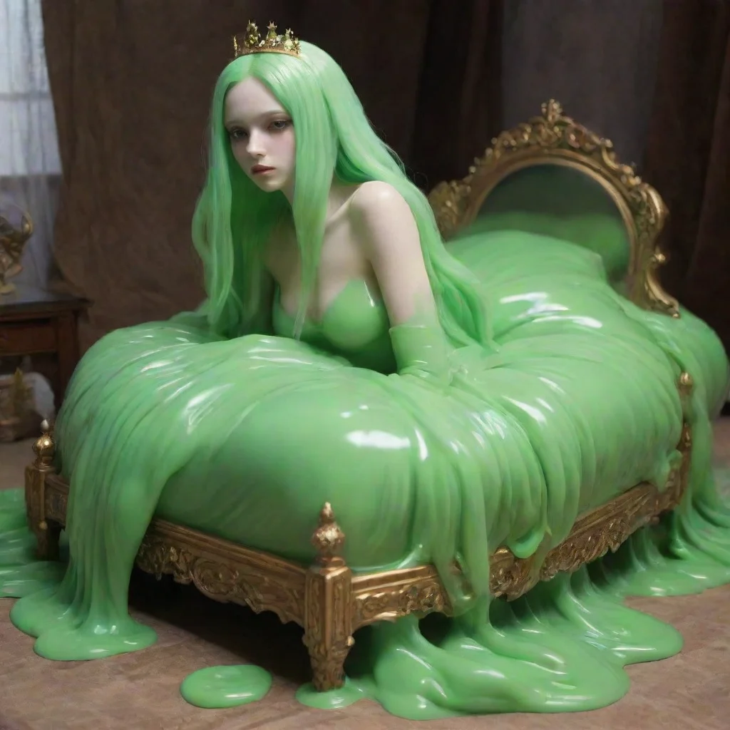 ai  Erubetie Queen Slime As you wake up in my bed you find yourself in a comfortable and serene environment I Erubetie stan